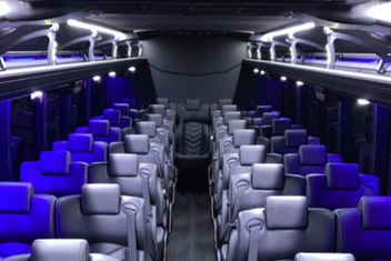 Fairfield Charter Bus Interior