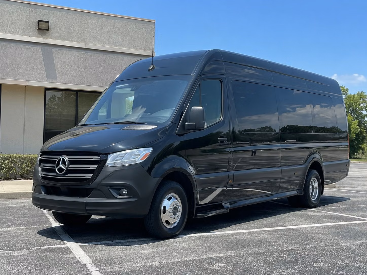 sprinter van with driver